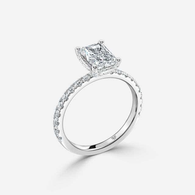 Xena Platinum Engagement Ring