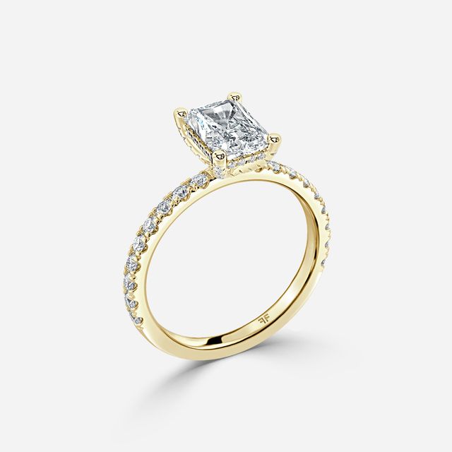 Xena Yellow Gold Engagement Ring