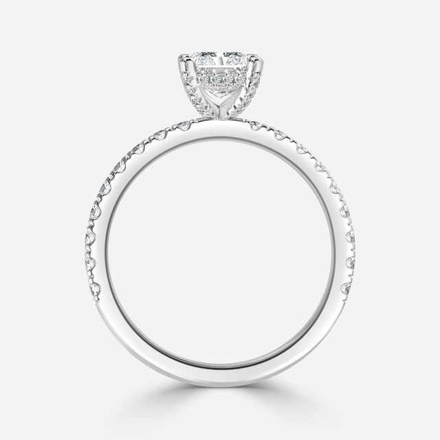 Xena Platinum Engagement Ring