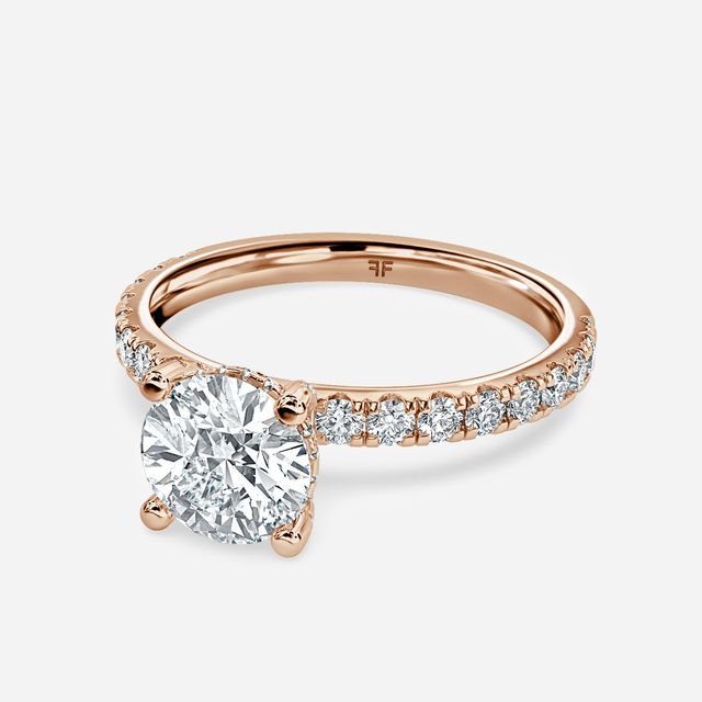Xena Rose Gold Engagement Ring