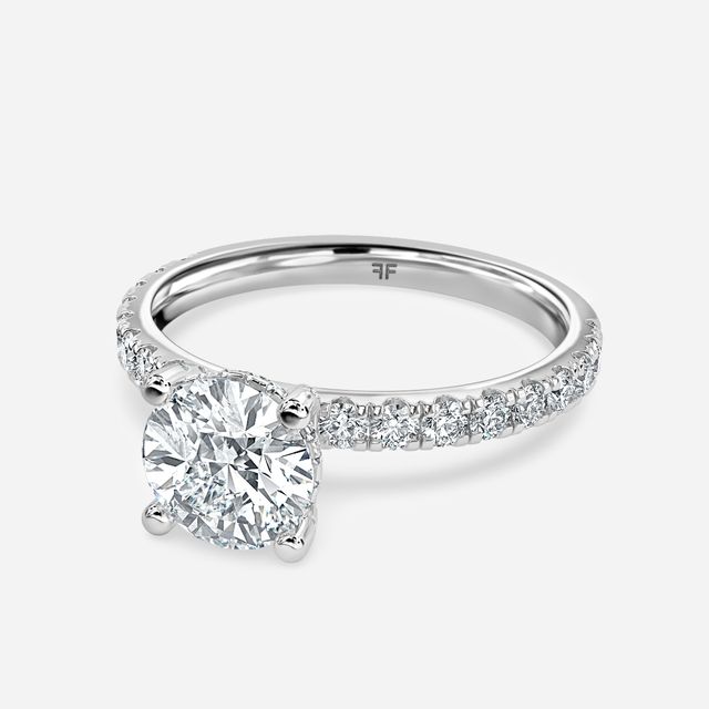 Xena White Gold Engagement Ring