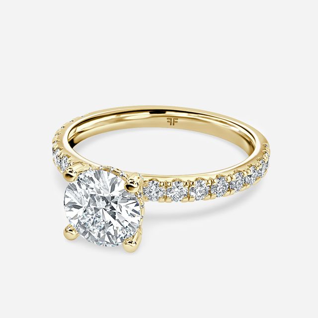 Xena Yellow Gold Engagement Ring