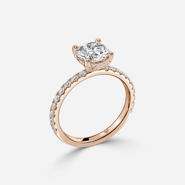 Xena Rose Gold Engagement Ring