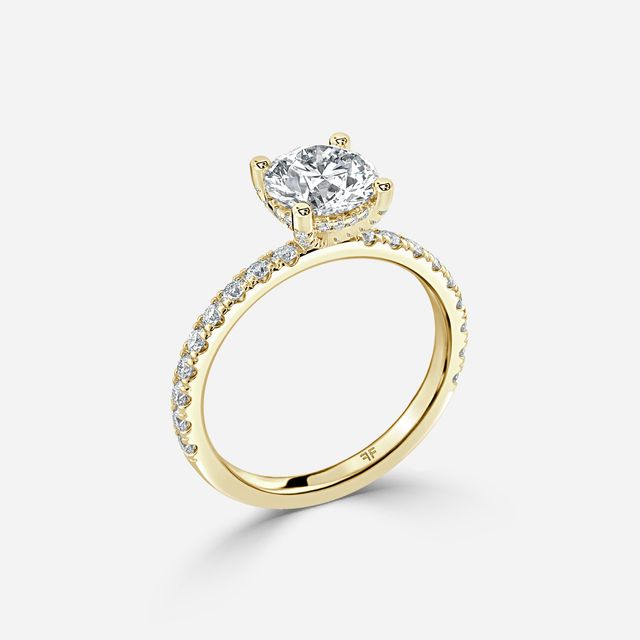 Xena Yellow Gold Engagement Ring