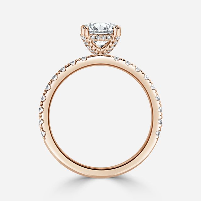 Xena Rose Gold Engagement Ring
