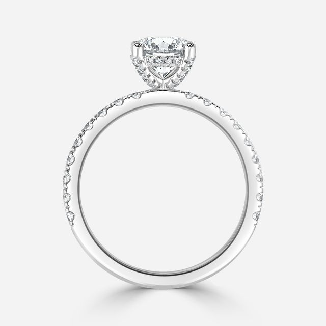 Xena White Gold Engagement Ring