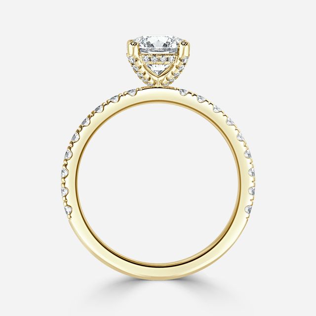 Xena Yellow Gold Engagement Ring