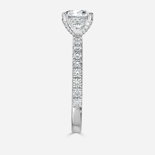 Xena White Gold Engagement Ring