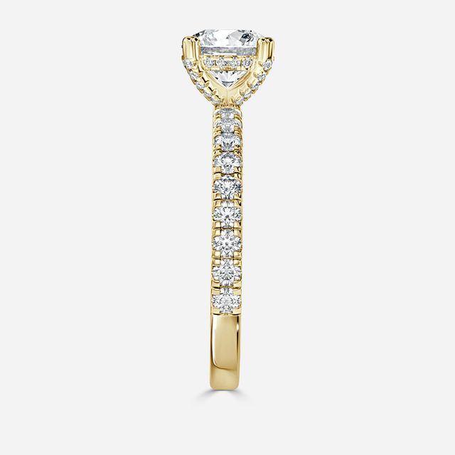 Xena Yellow Gold Engagement Ring