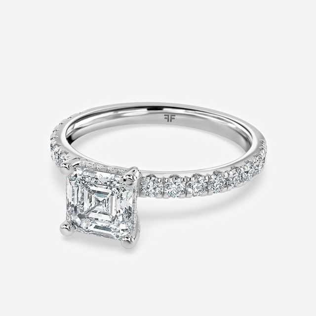Xena White Gold Engagement Ring