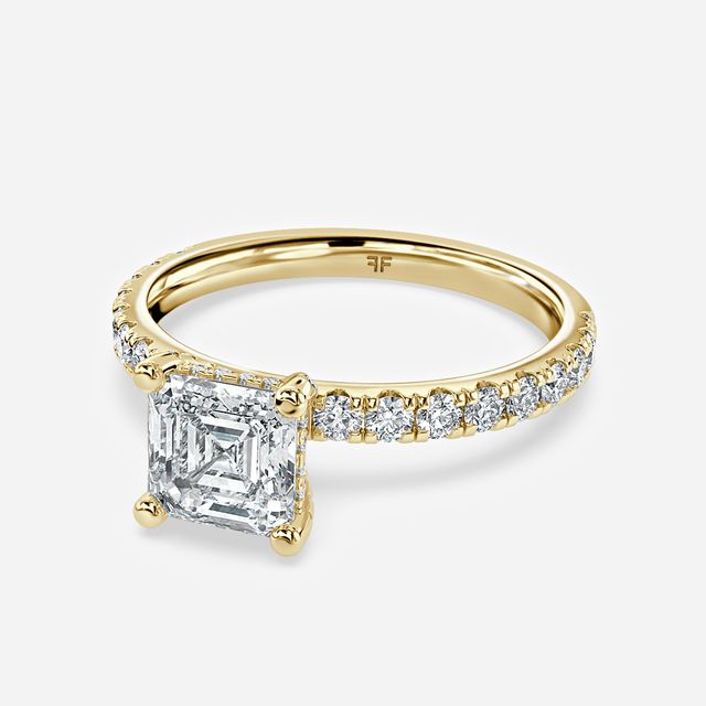 Xena Yellow Gold Engagement Ring