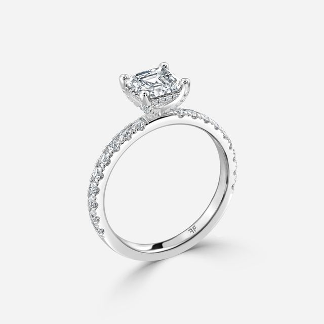 Xena White Gold Engagement Ring
