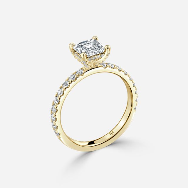 Xena Yellow Gold Engagement Ring