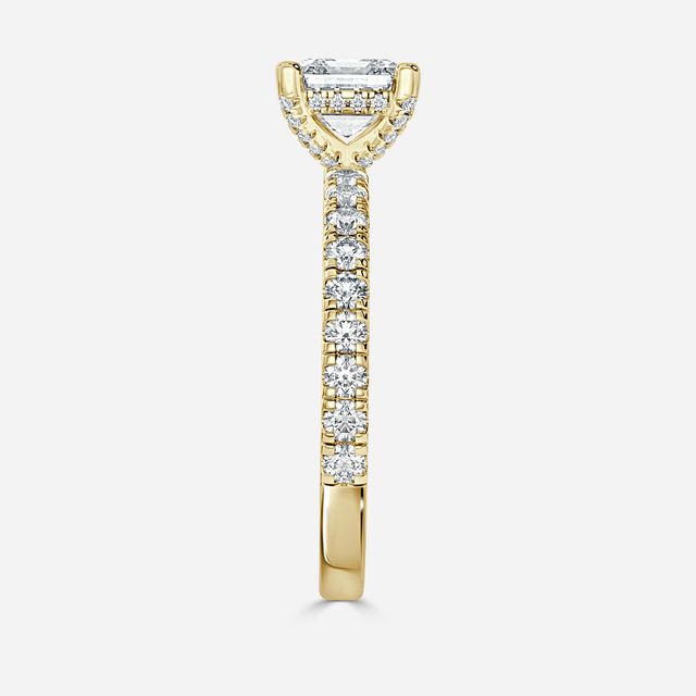 Xena Yellow Gold Engagement Ring
