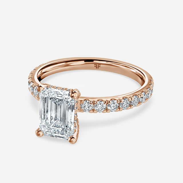 Xena Rose Gold Engagement Ring
