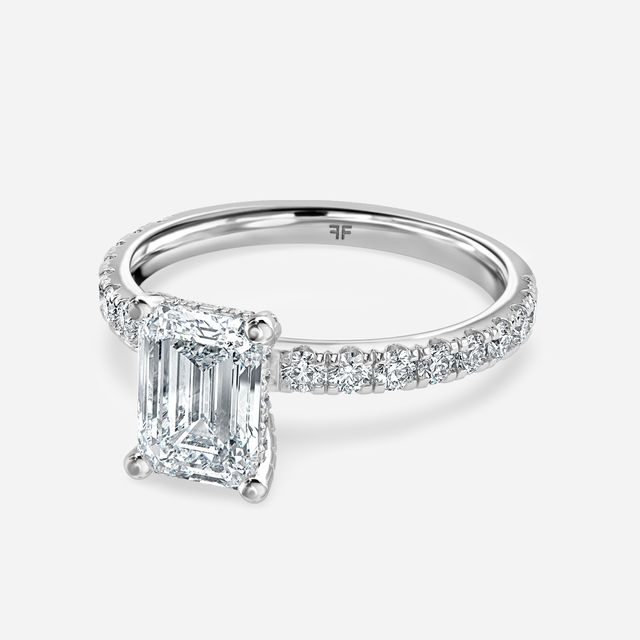 Xena White Gold Engagement Ring