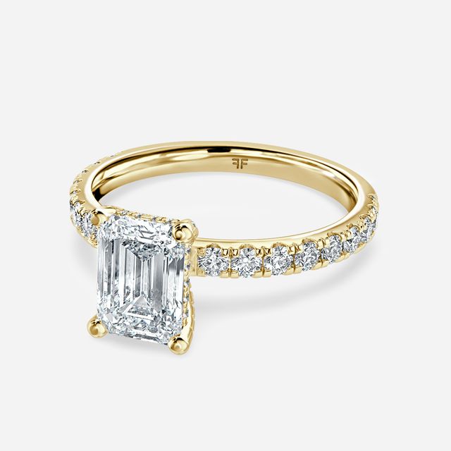 Xena Yellow Gold Engagement Ring