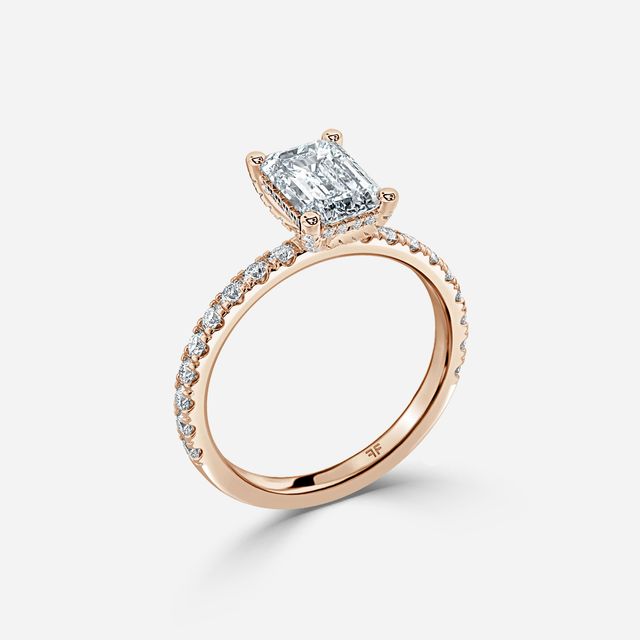 Xena Rose Gold Engagement Ring