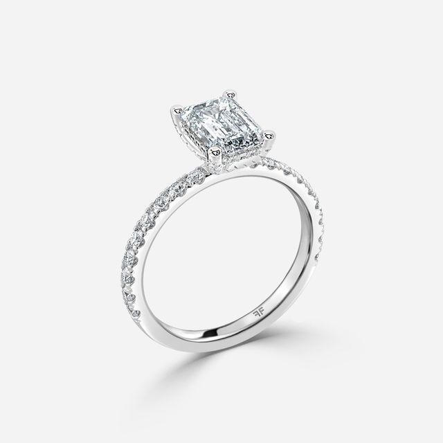 Xena White Gold Engagement Ring