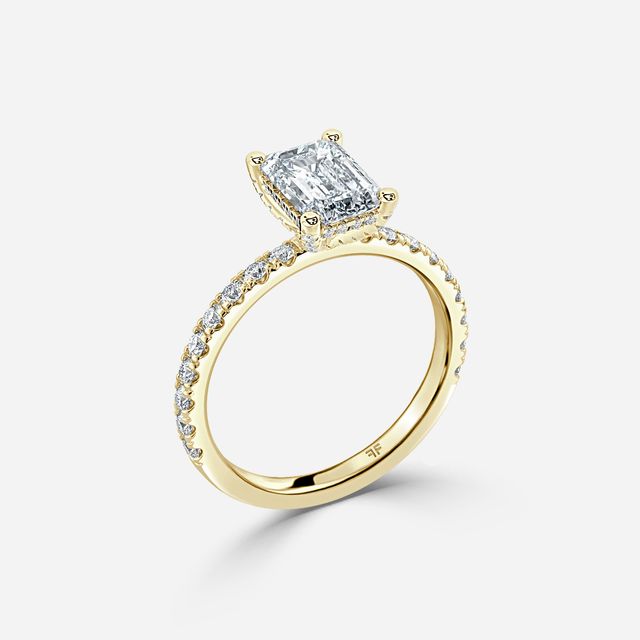Xena Yellow Gold Engagement Ring