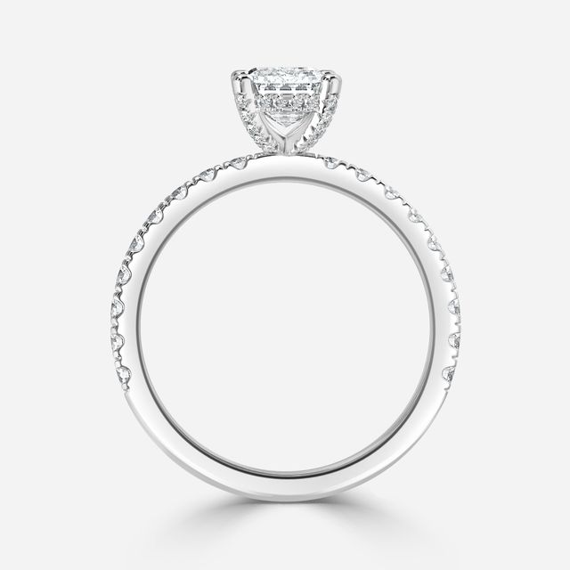Xena White Gold Engagement Ring