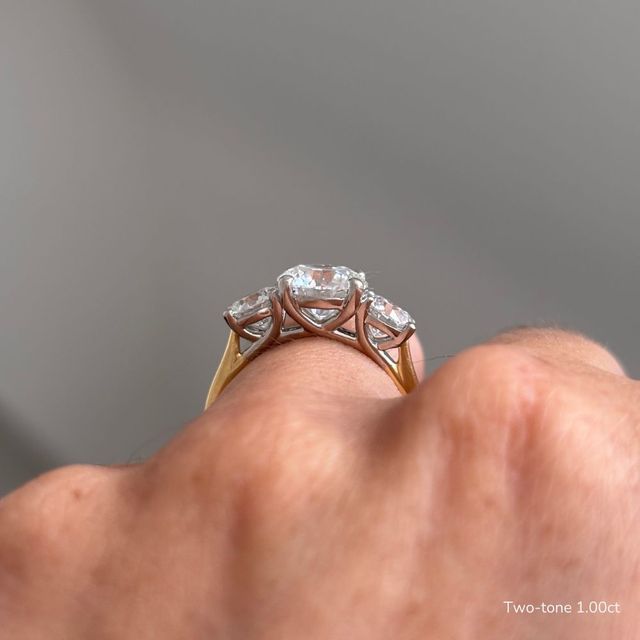 Belle Yellow Gold Engagement Ring