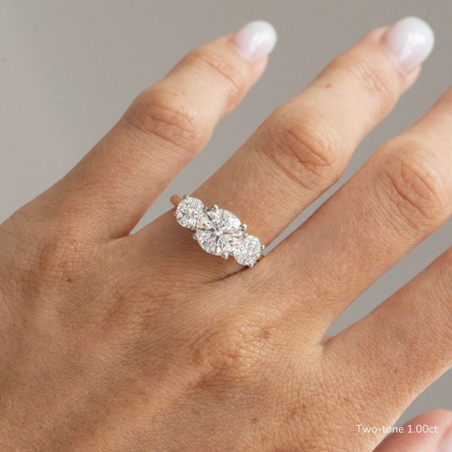 Belle Yellow Gold Engagement Ring