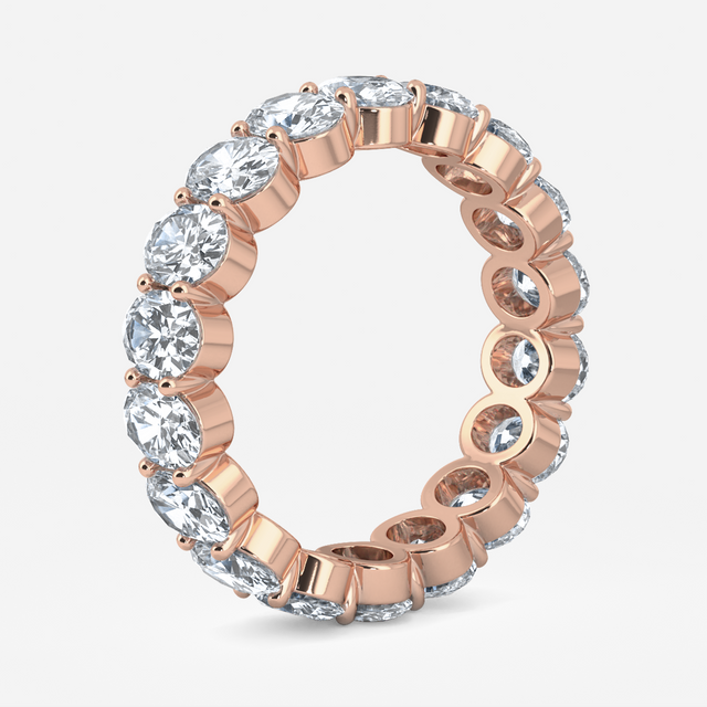 Essien Rose Gold Wedding Ring 3.80ct