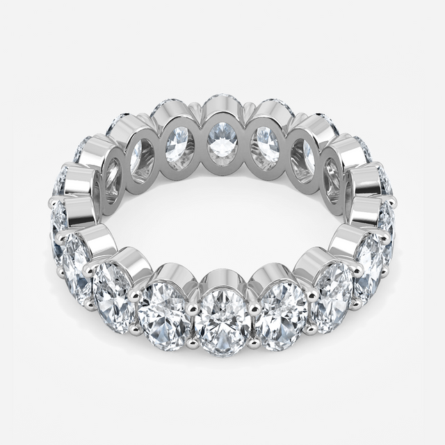 Essien White Gold Wedding Ring 3.80ct