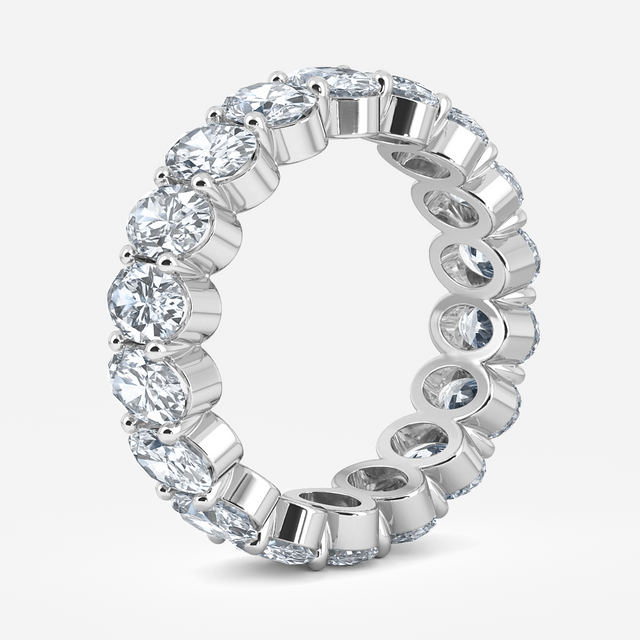 Essien White Gold Wedding Ring 3.80ct