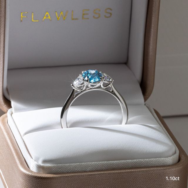 Venus Platinum Trilogy Engagement Ring