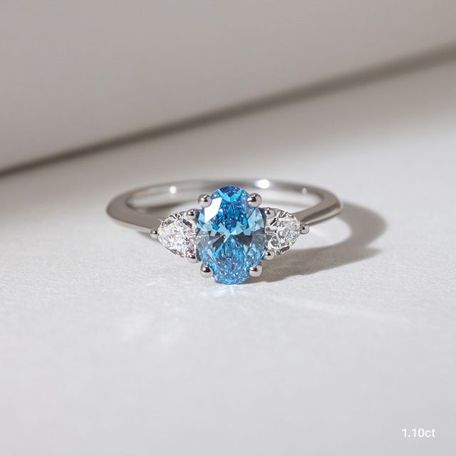 Venus Platinum Trilogy Engagement Ring