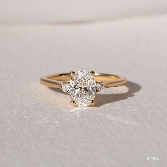 Clare Yellow Gold Engagement Ring