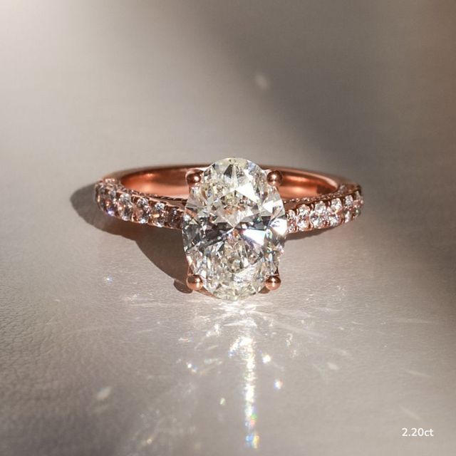 Gwenevere Rose Gold Engagement Ring