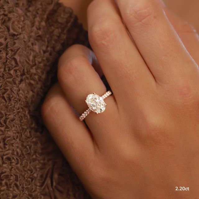 Gwenevere Rose Gold Engagement Ring