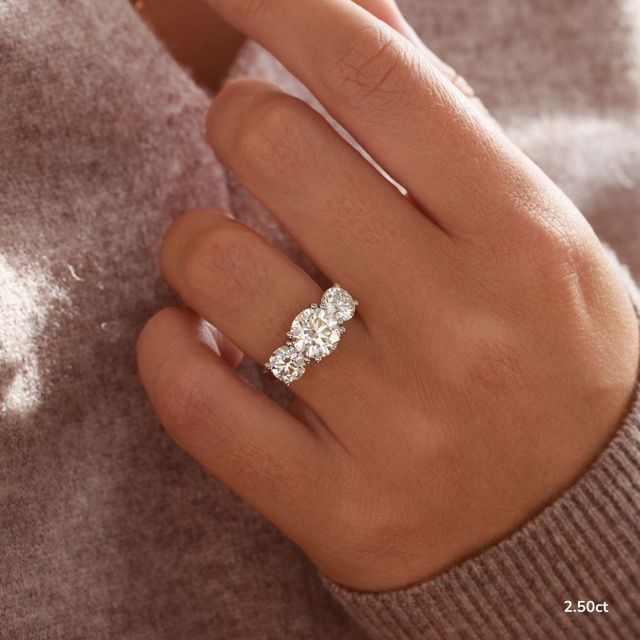 Belle White Gold Engagement Ring