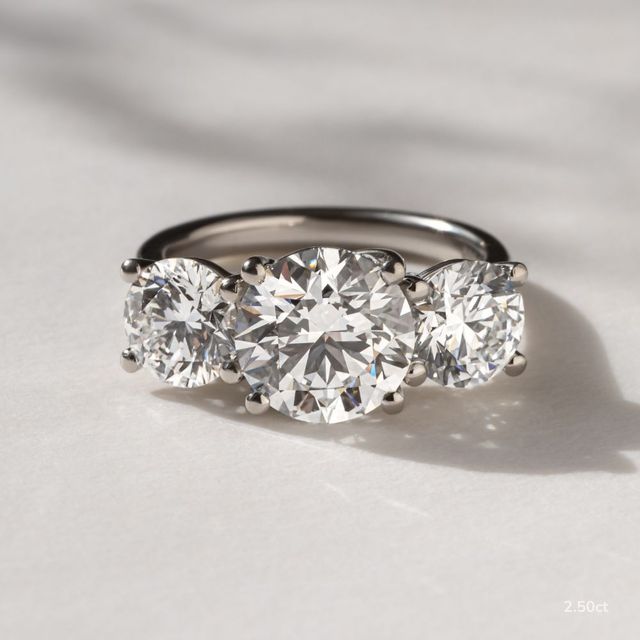 Belle White Gold Engagement Ring