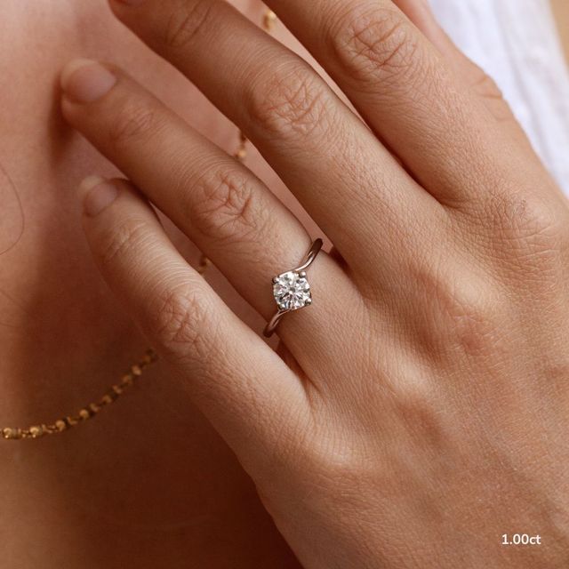 Jolene Platinum Engagement Ring