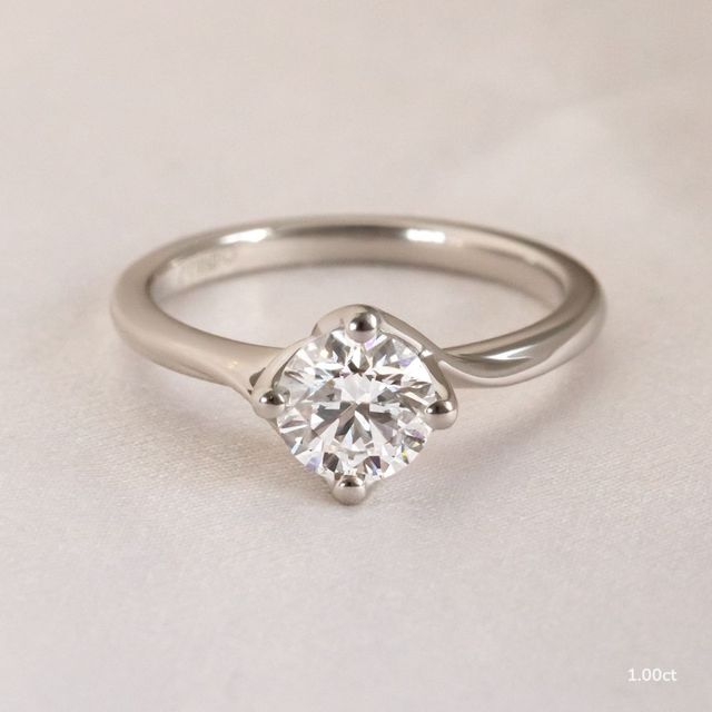 Jolene Platinum Engagement Ring