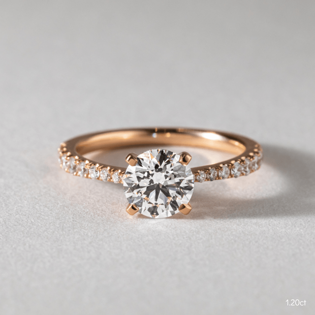 Firefly Rose Gold Engagement Ring