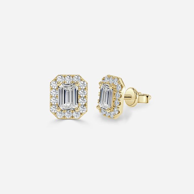 Flur Emerald In Yellow Gold