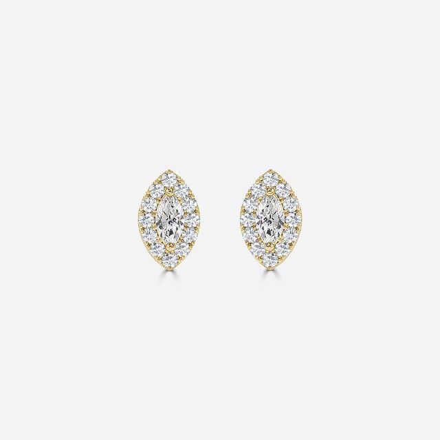 Flur Marquise In Yellow Gold