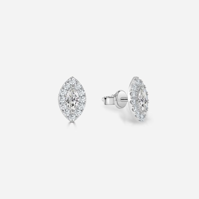 Flur Marquise In White Gold