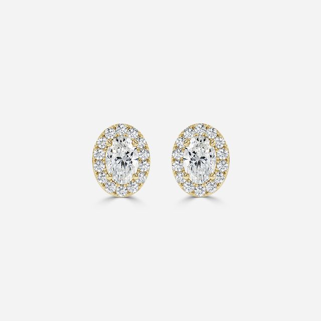 Flur Oval In Yellow Gold