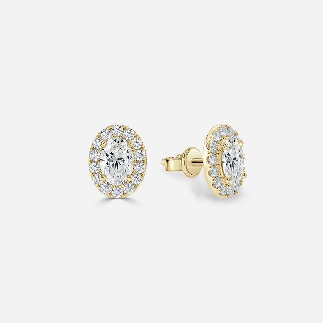 Flur Oval In Yellow Gold
