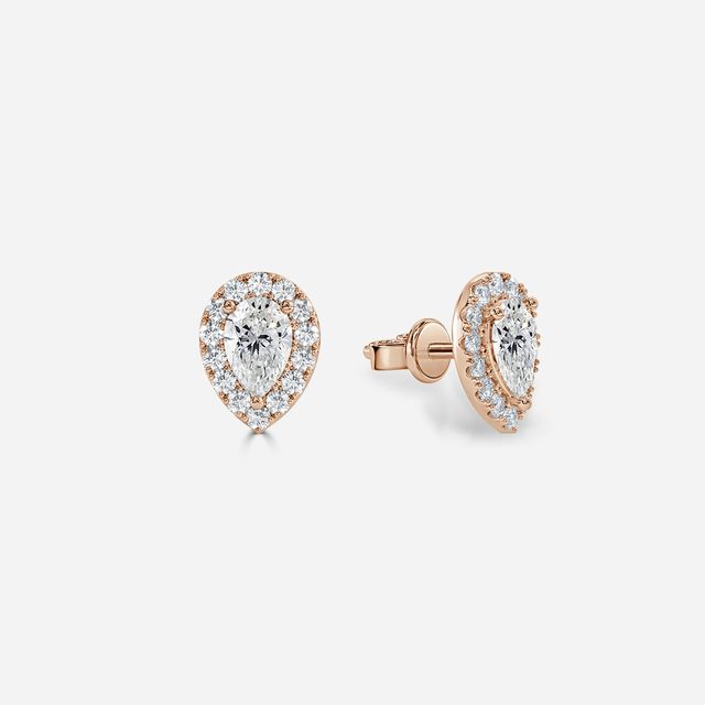 Flur Pear In Rose Gold