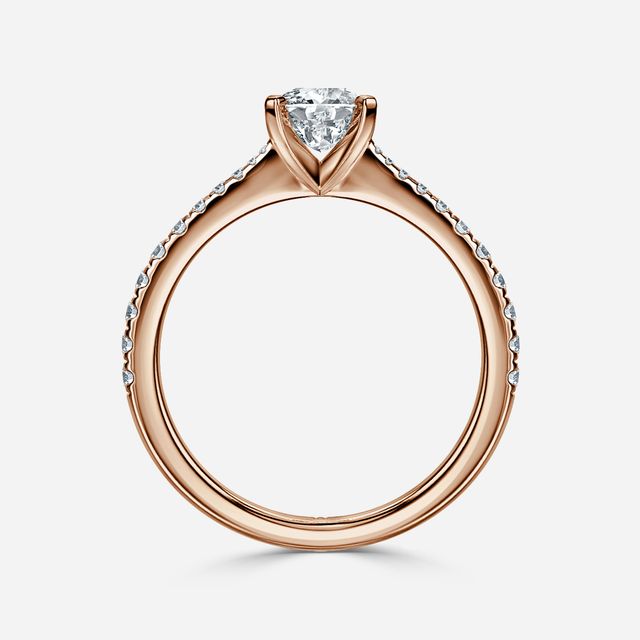 Firefly Rose Gold Engagement Ring