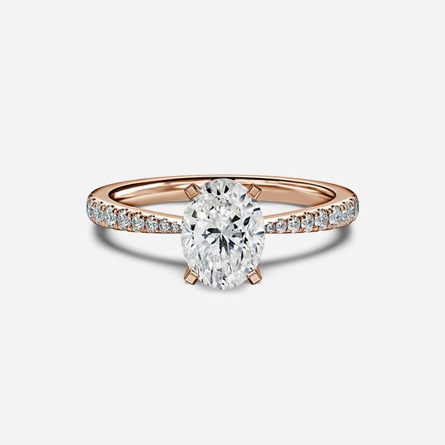 Firefly Rose Gold Engagement Ring