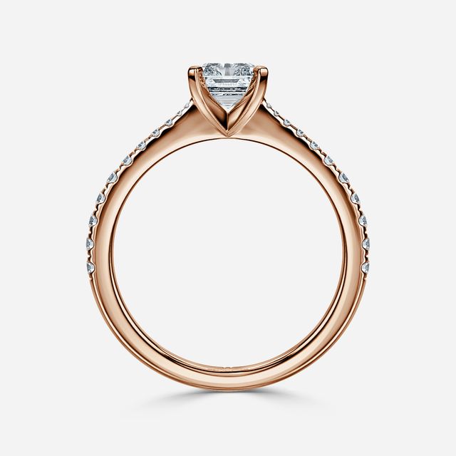Firefly Rose Gold Engagement Ring