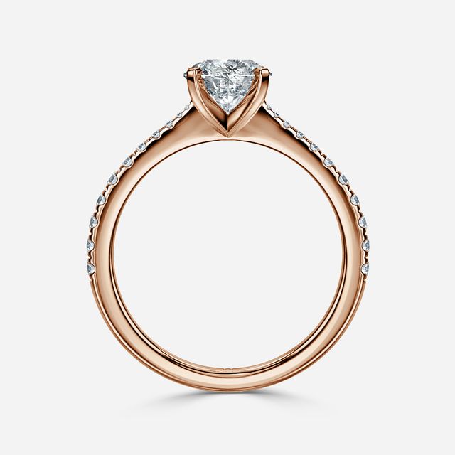 Firefly Rose Gold Engagement Ring